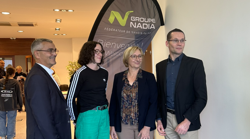 Louise Maraval chez Groupe Nadia